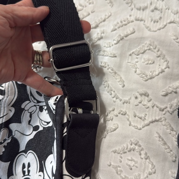 Two identical Disney Parks Mickey Mouse Satchel Purse With Adjustable Straps - Picture 11 of 14